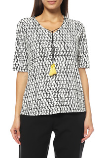 Блуза женская COMMA 88.704.32.5484 белая 36 DE