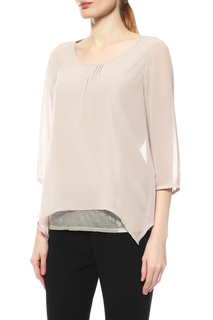 Блуза женская COMMA 81.704.19.7077 бежевая 36 DE