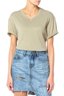 Футболка женская American Apparel RSALK4163 бежевая S