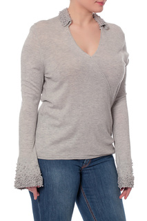 Джемпер женский Marina Rinaldi 6363618 серый M