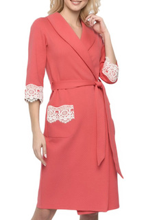 Халат женский Nic Club UNA MATTINA 1801 красный S