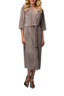 Халат женский Lelio 900 бежевый 3XL