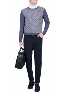 Джемпер мужской Pal Zileri 68919 фиолетовый 46 IT