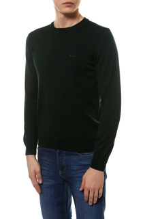 Пуловер мужской Sand SS17 MERINO EMBROIDERY - IQ зеленый S