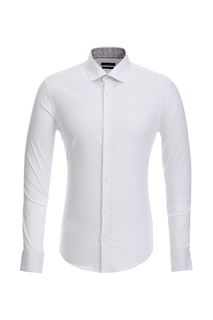 Рубашка мужская BAWER 3RY00022-01 белая XL