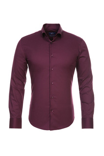 Рубашка мужская BAWER 1R00012-10 фиолетовая 2XL