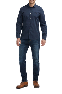 Рубашка мужская Mustang 1005985-11072 синяя XL