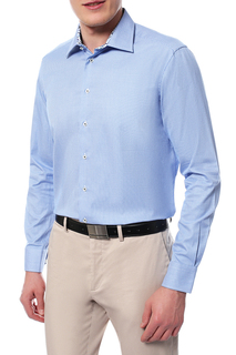 Рубашка мужская Sand XO SS17 8672 DETAILS - GORDON SC синяя 43 EU