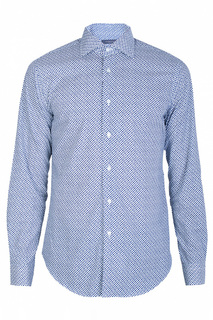 Рубашка мужская Tombolini 73503 синяя 43 IT