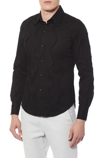 Сорочка мужская Pal Zileri 90129 черная 40 IT