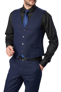 Жилет мужской BAZIONI 1214 S MARSALA LUX синий 52 RU