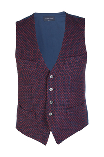 Жилет мужской Tombolini 86315 красный 52 IT