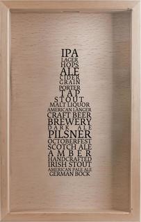 Копилка для пивных крышек Сорта Пива 29x45 см. Дубравия KD-023-150