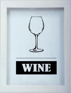 Копилка для винных пробок Wine 22x26 см. Дубравия KD-022-106