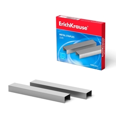 Скобы №23/8 ErichKrause (коробка 1000 шт.)