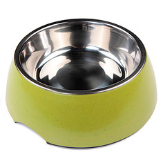 Миска для домашних животных Bobo, из бамбука, зеленая, 700 мл Bo&Bo