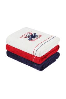 Hand Towel Set, 3 Pieces Beverly Hills Polo Club