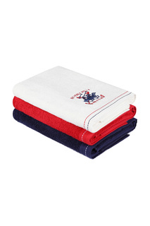 Bath Towel Set, 3 Pieces Beverly Hills Polo Club