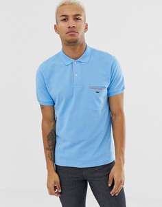 Футболка-поло с логотипом Lacoste-Синий