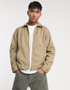 Бежевая куртка Харрингтон Carhartt WIP-Светло-бежевый