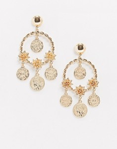 Серьги ASOS DESIGN-Золотой