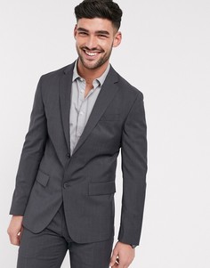 Фактурный пиджак Calvin Klein-Серый