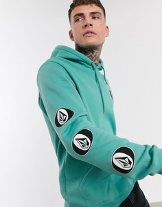 Худи зеленого цвета Volcom-Зеленый