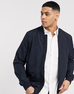 Темно-синий бомбер Celio