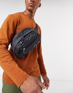 Черная маленькая сумка-кошелек на пояс The North Face-Черный
