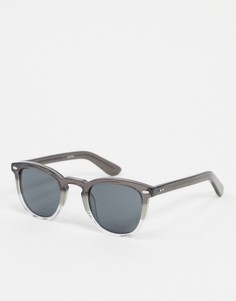 Серые круглые солнцезащитные очки Spitfire-Серый