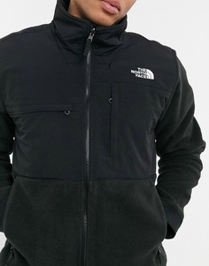 Черная флисовая куртка The North Face-Черный