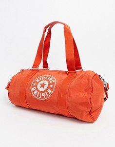 Оранжевая сумка Kipling-Серый