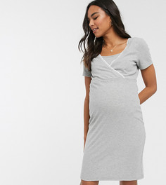 Ночная рубашка для кормления Mamalicious-Серый Mama.Licious