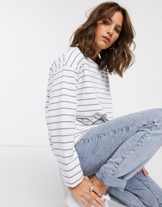 Свитшот в полоску ASOS DESIGN-Мульти