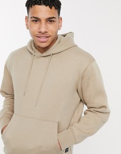 Jack & Jones Essentials oversized hoodie in beige-Бежевый