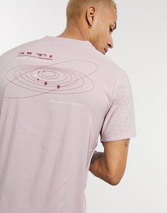 Розовая футболка Nike Running Rise 365-Розовый