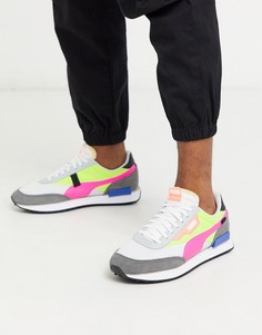 Желтые кроссовки Puma Future Rider-Желтый