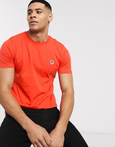 Оранжевая приталенная футболка с логотипом PS Paul Smith-Оранжевый