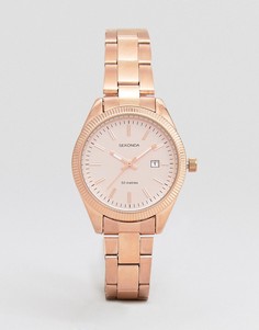 Розово-золотистые часы-браслет Sekonda эксклюзивно для ASOS-Золотой