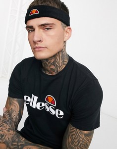 Черная повязка на голову ellesse Pebby-Черный