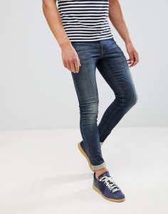 Темно-синие джинсы скинни ASOS DESIGN-Синий