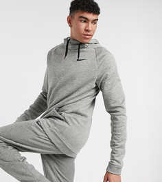 Худи серого цвета Nike Training Tall Therma-Серый