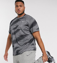 Черная футболка с принтом Nike Training Plus-Черный