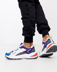 Кроссовки на массивной подошве ASOS DESIGN-Белый