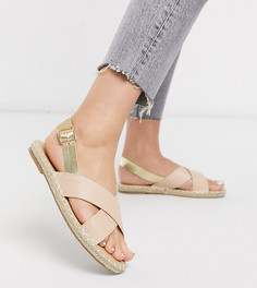 Эспадрильи с перекрестными ремешками Truffle Collection-Мульти