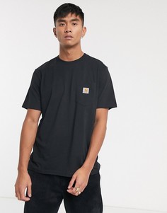 Черная футболка с карманом Carhartt WIP-Черный