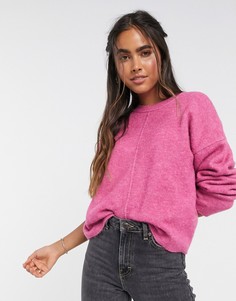 Пушистый джемпер ASOS DESIGN-Розовый