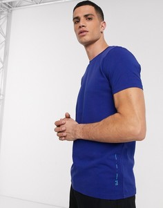 Футболка с круглым вырезом Scotch & Soda-Темно-синий