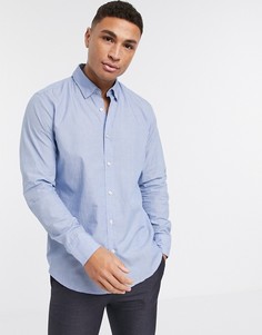 Рубашка с длинными рукавами BOSS-Синий