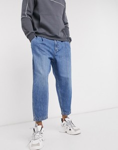 Синие джинсы Bershka-Синий